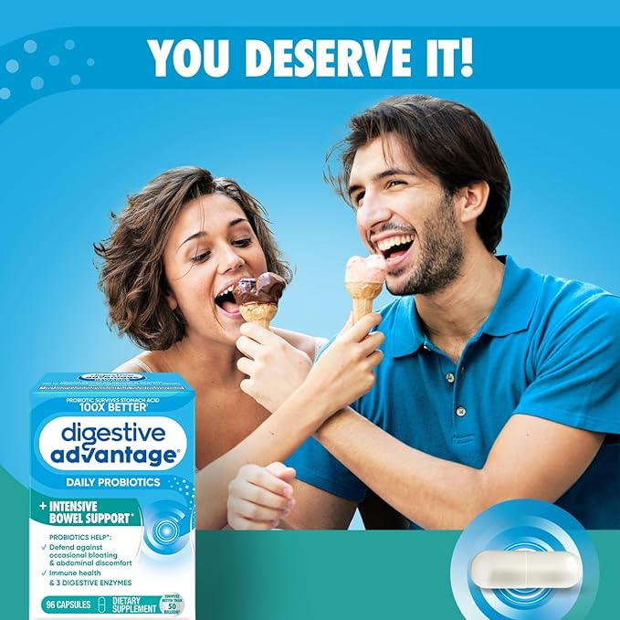 Digestive Advantage IBS Probiotics For Women 96 Capsules