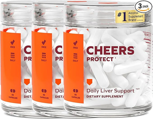 Cheers Protect | Daily Liver Supplement 90 Doses