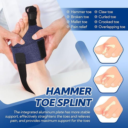 Toe Splint for Broken Toe, Toe