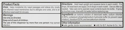 AYR Saline Nasal Mist, 1.69 Fl 2)
