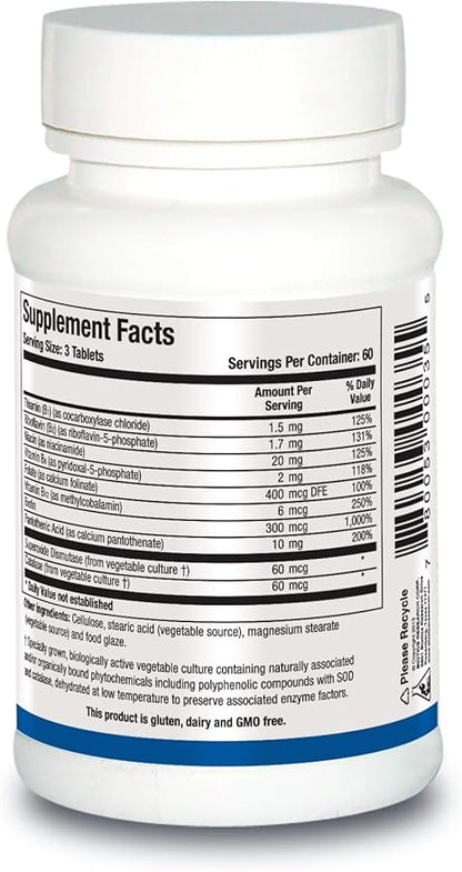 Biotics Research Bio B 100 Vitamin 180 Tablets