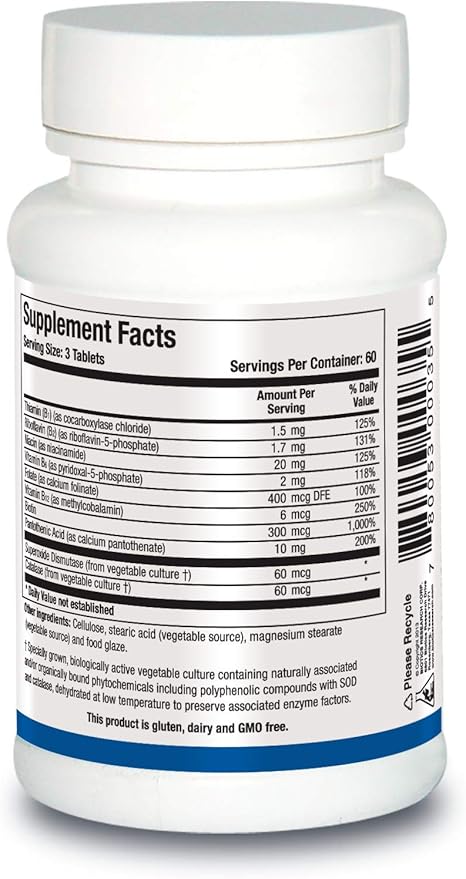 Biotics Research Bio B 100 Vitamin 180 Tablets