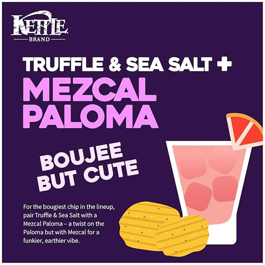 Kettle Brand, Truffles Sea salt Chips, 8.5oz