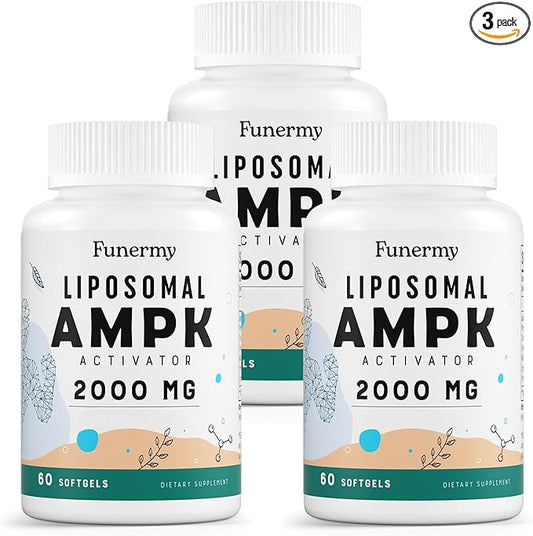 Liposomal AMPK Activator 2000 mg 6-in-1 AMPK 180 Softgels