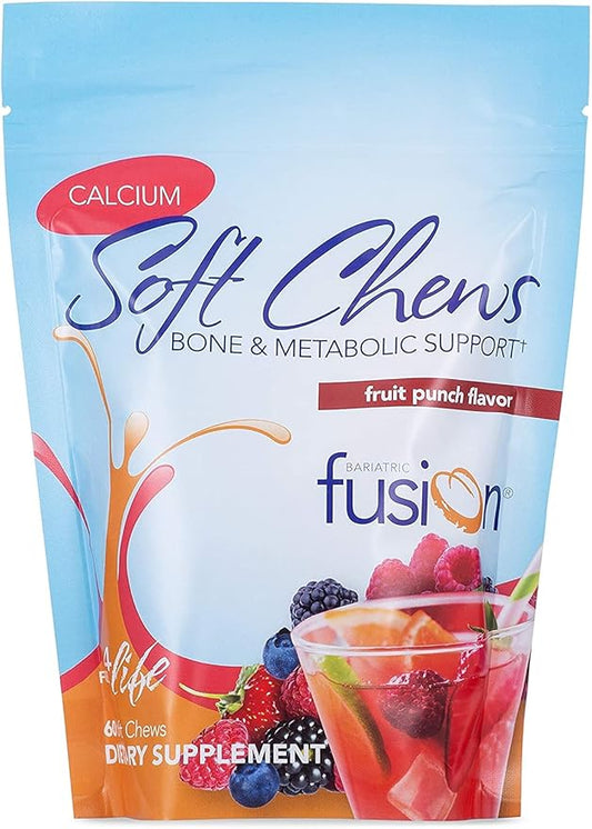 Bariatric Fusion Bariatric Calcium Chews 500mg with D3 & 60 Count