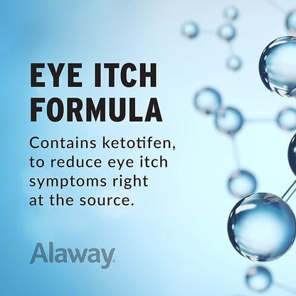 Alaway Antihistamine Eye Drops, Allergy Relief 12 Hours, 0.34 Fl