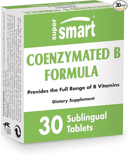 Supersmart - Coenzymated B Formula - 30 tablets
