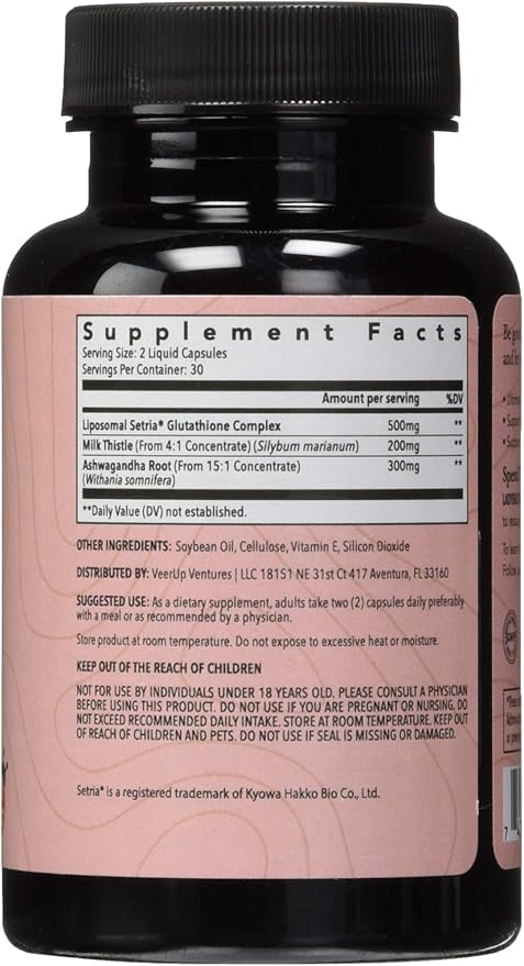 I Love Myself Glutathione Capsules, 60