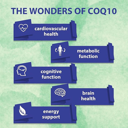 CoQ10 600mg Softgels CoQ10 Ubiquinol 3 6 6 9 9 | 360 Softgels