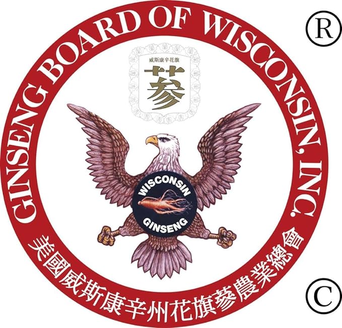100% Pure Wisconsin American Ginseng Capsules 500mg. Authentic