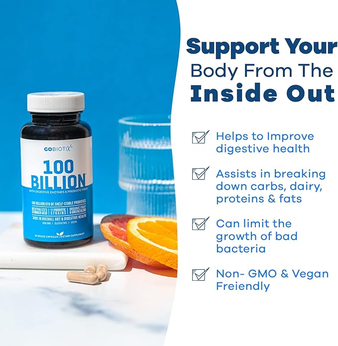 100 Billion - Probiotics and Prebiotics 100 Billion 30 Capsules