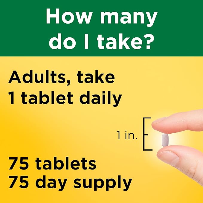 Nature Made Vitamin B12 1000 mcg, 75 Time 75 Day
