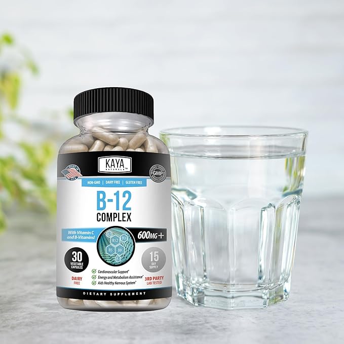Kaya Naturals B-12 Complex 30 Capsules