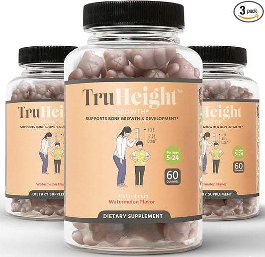 TruHeight 3 Pack Gummies