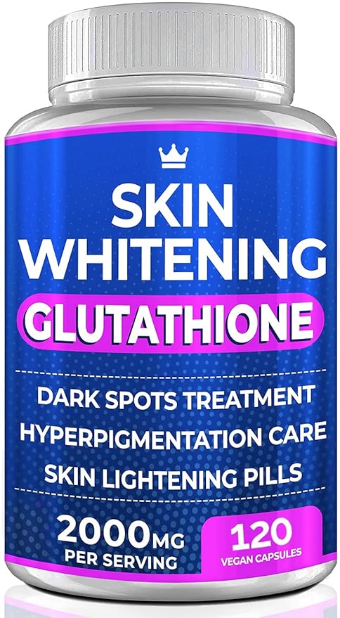 Glutathione Pills - 120 Capsules 2000mg