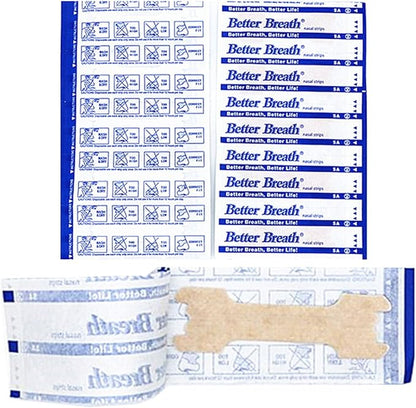 10 Pcs Nasal Strips for Reduce 55mm*16mm