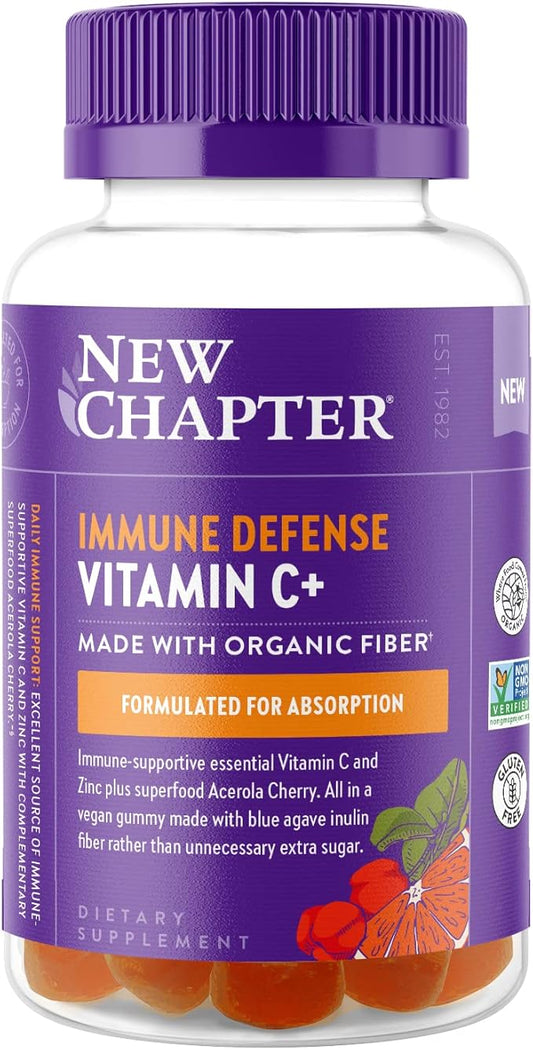 New Chapter Vitamin C+ Gummies – 40% Less 60ct