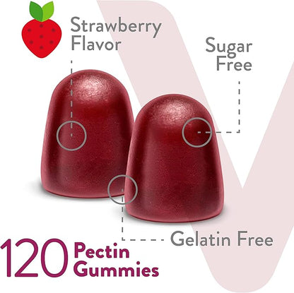 Vitamin B Complex Gummies with Vitamin B6, B12, B12, Folic