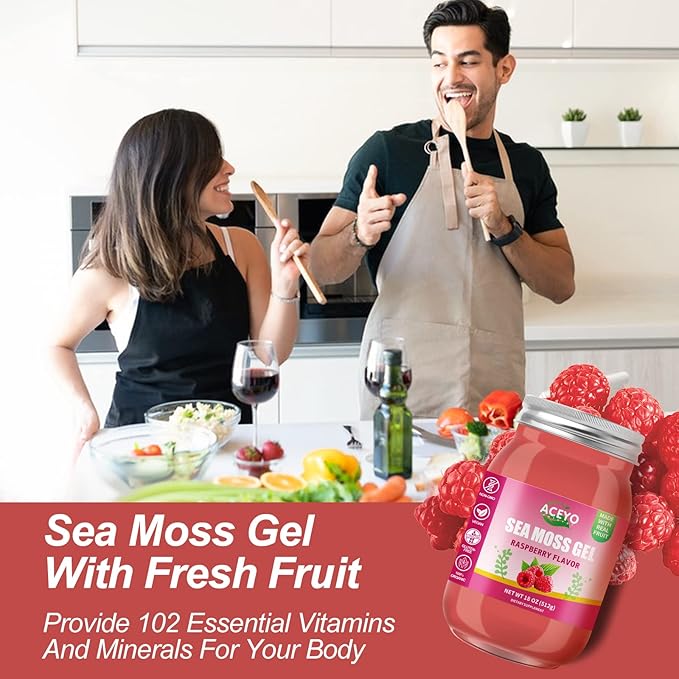 (18 OZ) Irish Sea Moss Gel 102 Vitamins