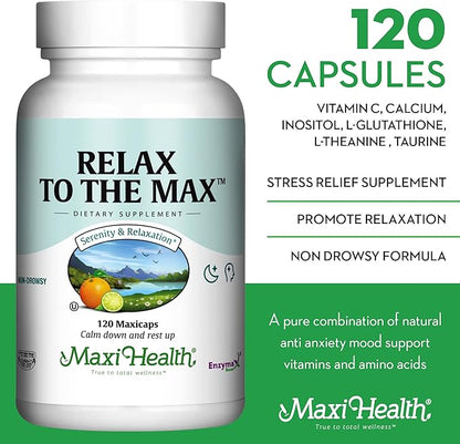 Maxi Health - Relax to the (120 Count)