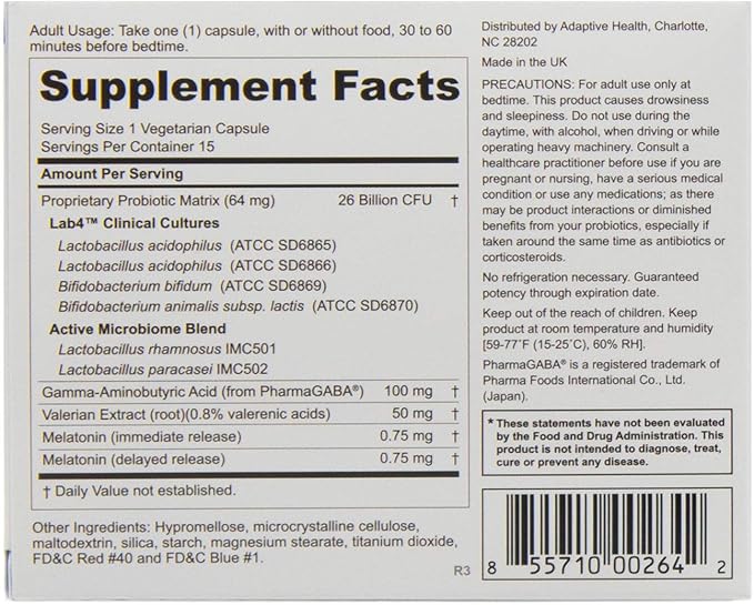 Peptiva 26 Billion CFU Probiotic and 15 Count