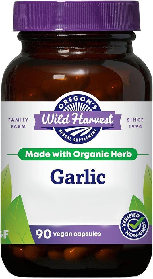 Oregon's Wild Harvest, Certified Organic Garlic 1575 mgs, 90 Count