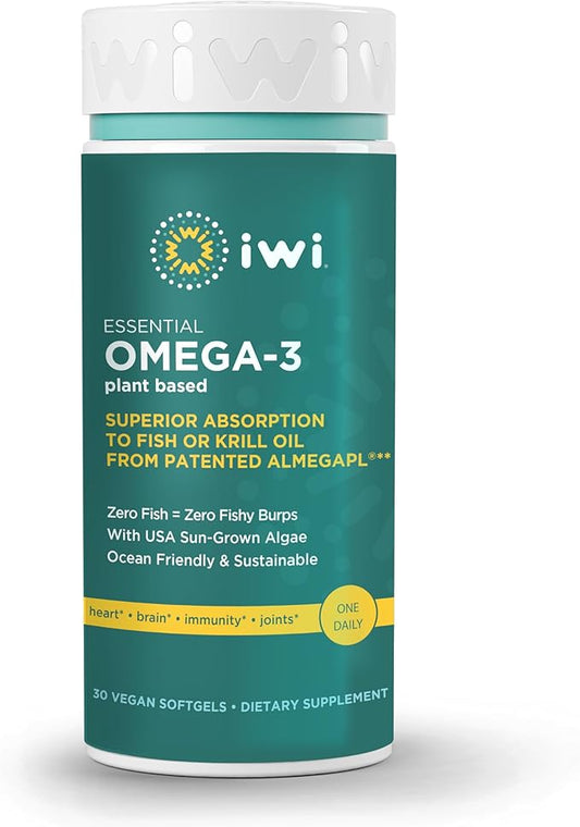 Iwi Life Omega-3 Essential, 30 Softgels (30 Servings), 3 with