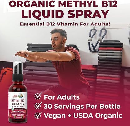 Vitamin B12 Spray B12 Liquid B12 Vitamin B12 for 1 Fl