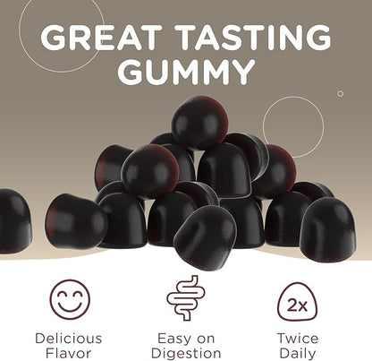 Zahler 10-in-1 Mushroom Gummies Raspberry Flavored with Lions Mane Mushroom, Reishi, Cordyceps, White Button, Plus 6 Adaptogenic Mushrooms 56