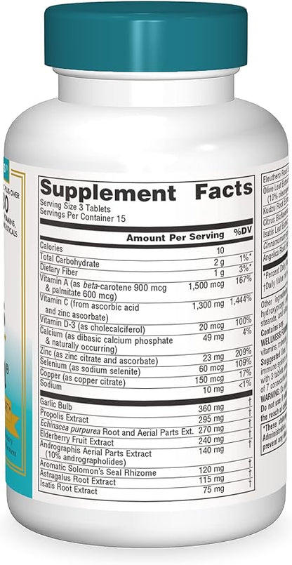 Source Naturals Wellness Formula Bio-Aligned Vitamins 45 Tablets