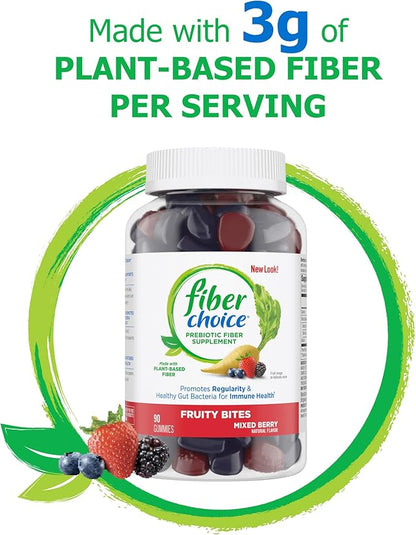 Fiber Choice 3g Fruity Bites Daily 90 Count (2 per
