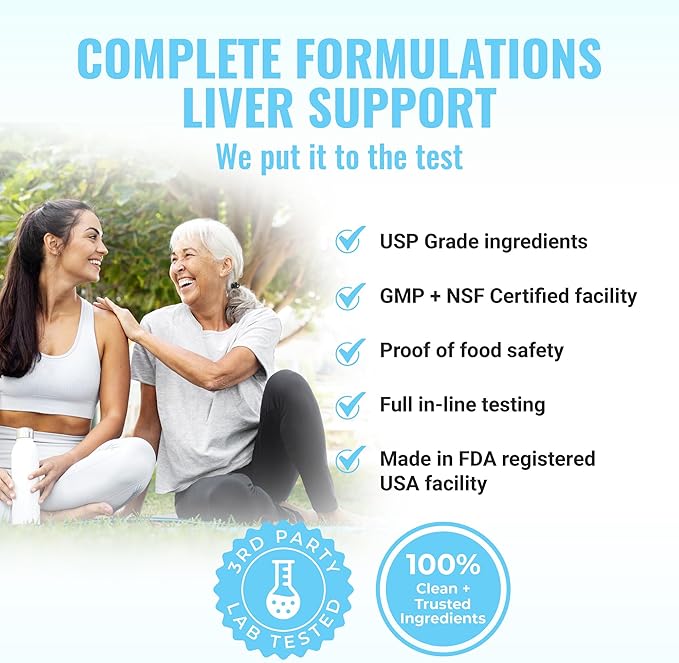 Milk Thistle + NAC Supplement 60 Capsules