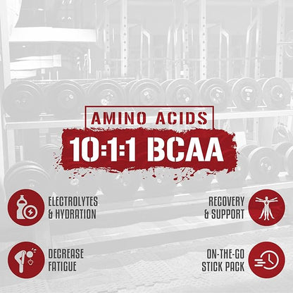 5% Nutrition Rich Piana AllDayYouMay BCAA Powder 9g of