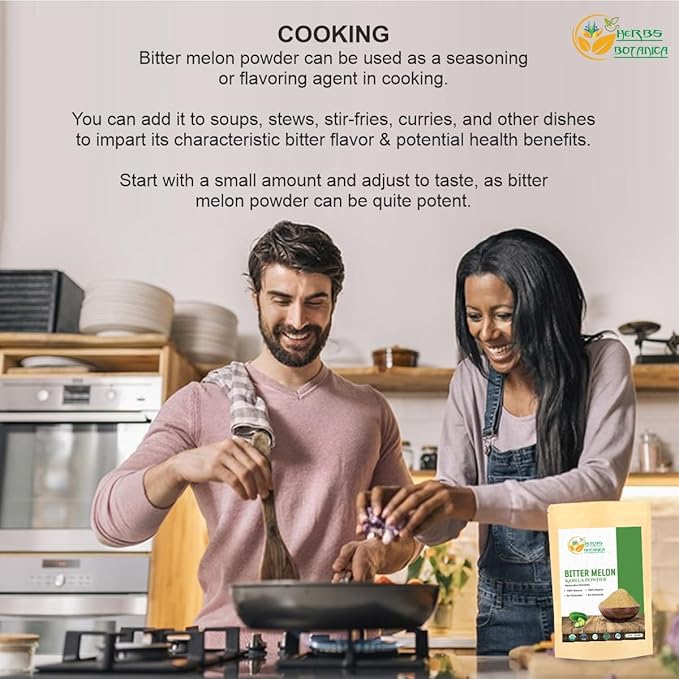 Bitter Melon Powder| Karela Powder 100% Organic 5.3 oz 150 GMS