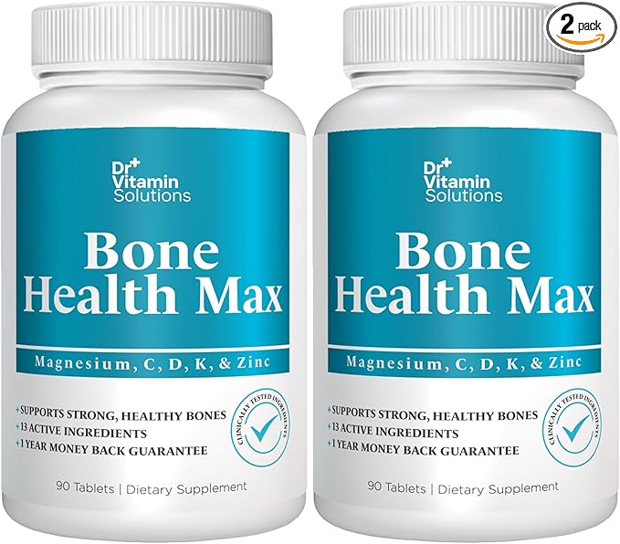 Bone Health Max D3, Bromelain (2 Bottles, 180 Tablets)