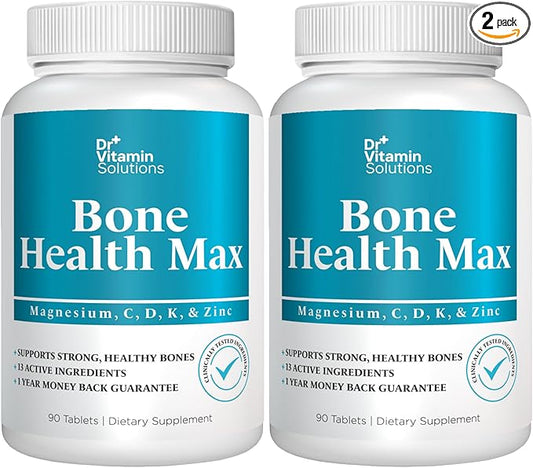 Bone Health Max D3, Bromelain (2 Bottles, 180 Tablets)