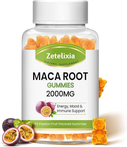 Superior Absorption Maca Root Gummies 2000 120 Gummies