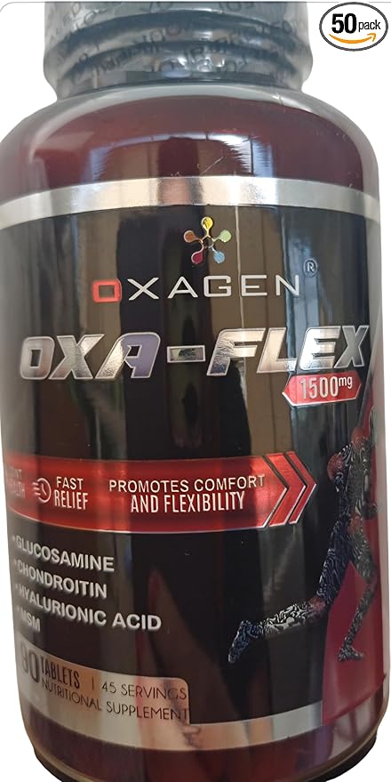 Glucosamine chondroitin msm hyaluronic Acid Oxa-Flex 90 tab