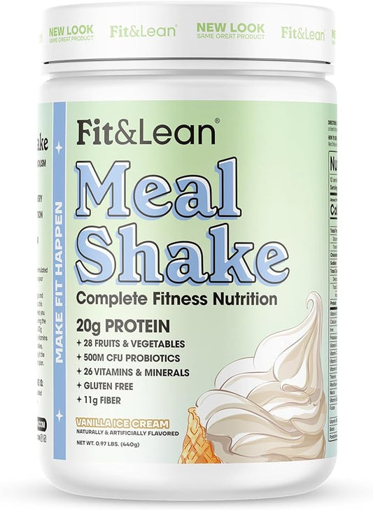 Fit & Lean Meal Shake, Fat 1lb, 10 10 Servings