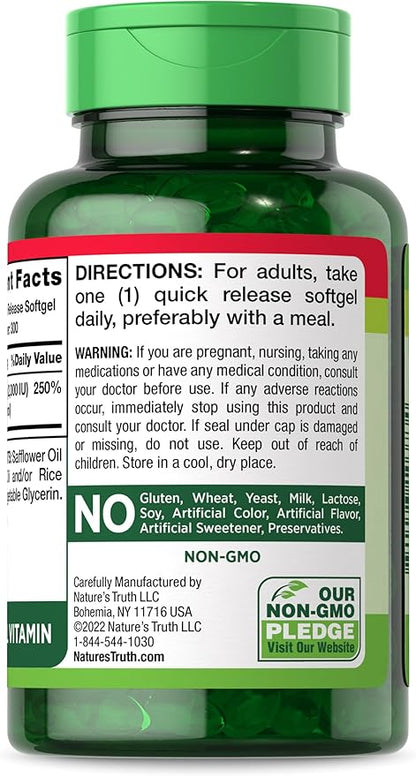 Vitamin D3 2000 IU 300 Softgels