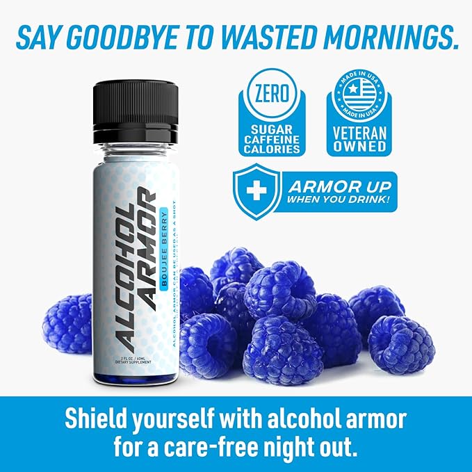 Alcohol Armor Boujee Berry Elixir B12, Milk 12 Pack