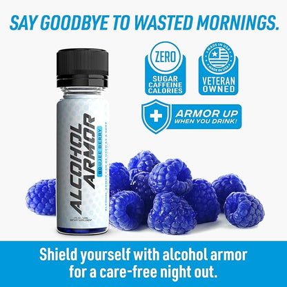 Alcohol Armor Boujee Berry Elixir B12, Milk 12 Pack