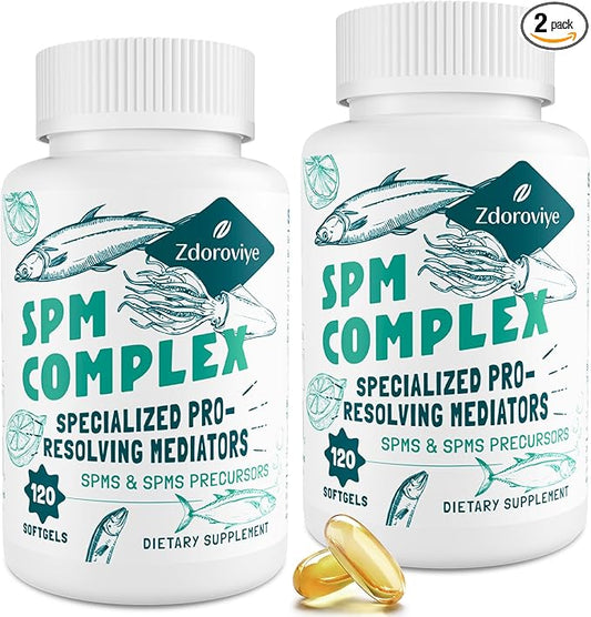 Zdoroviye SPM Supplement 120 Softgels (2 Bottle)