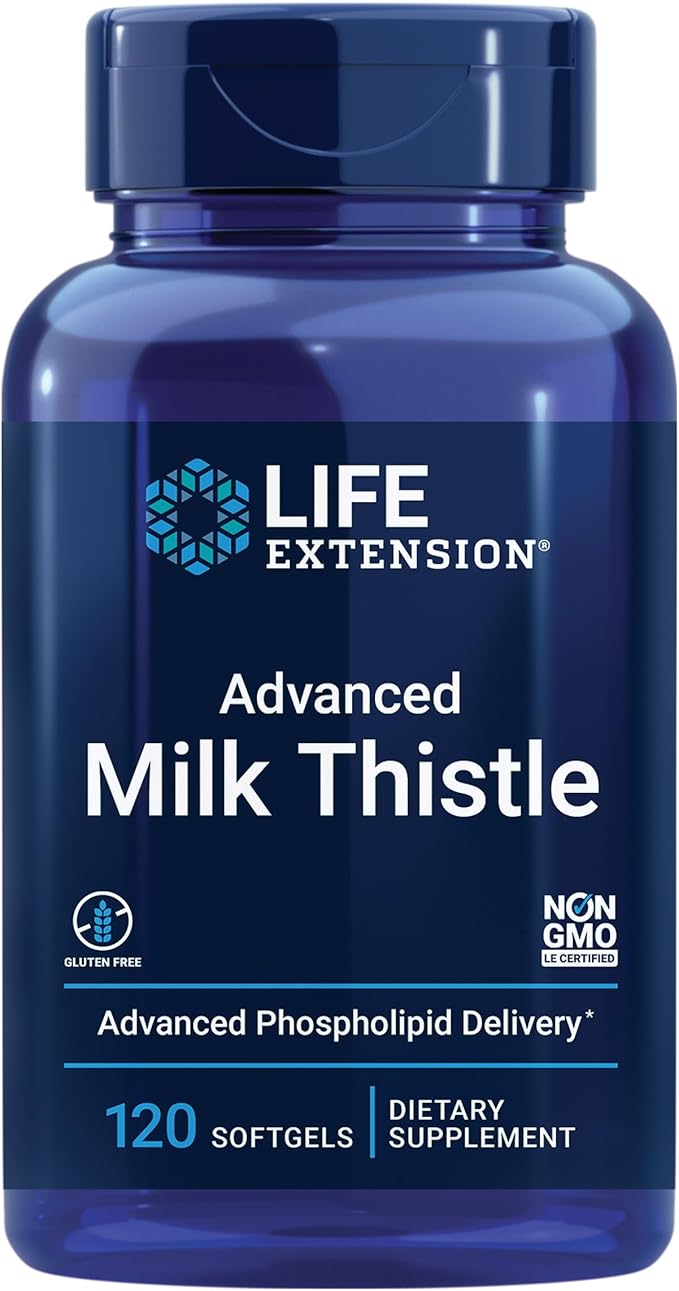 Life Extension Advanced Milk Thistle 120 30 Softgels