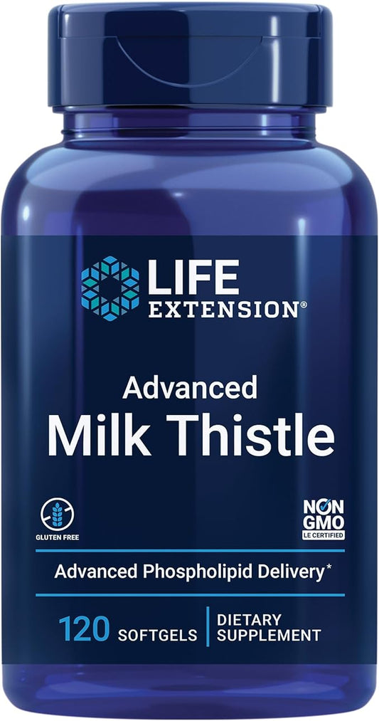 Life Extension Advanced Milk Thistle 120 30 Softgels