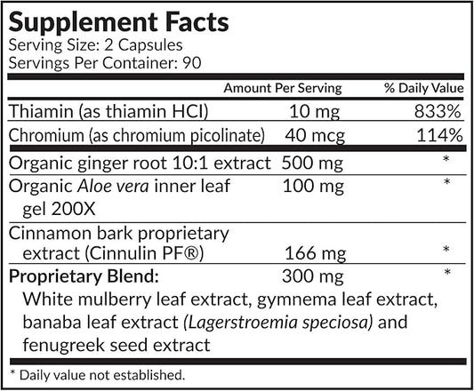Dr. Fuhrman Glucose Biotect Natural Blood Sugar Support 180 Capsules