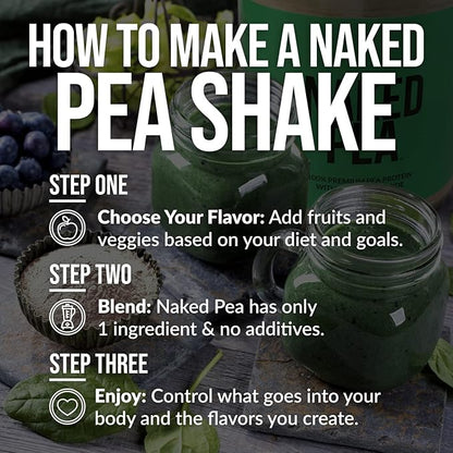 NAKED Pea - Pea Protein Isolate 15 Servings