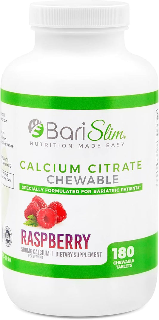 BariSlim Bariatric Calcium Citrate with Magnesium 500mg Calcium