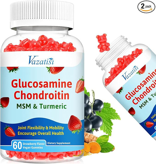High Bioavailable Glucosamine Chondroitin Gummies 120 Gummies