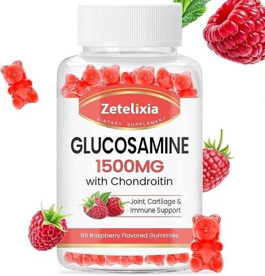 Glucosamine Chondroitin Gummies with MSM, Turmeric 60 Count